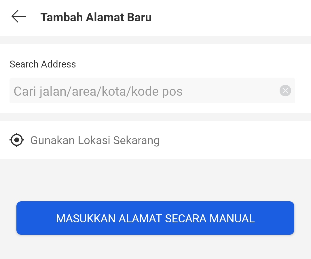 Alamat lazada manual