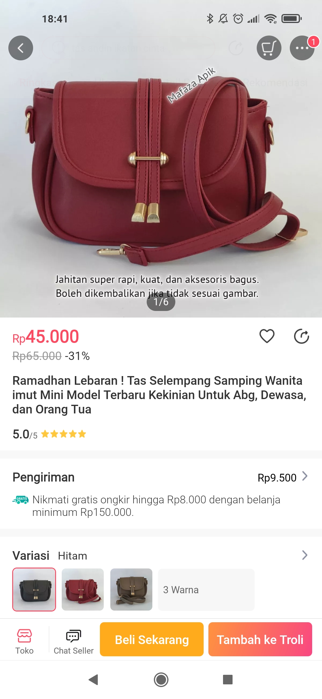 Memperhatikan Gambar Produk