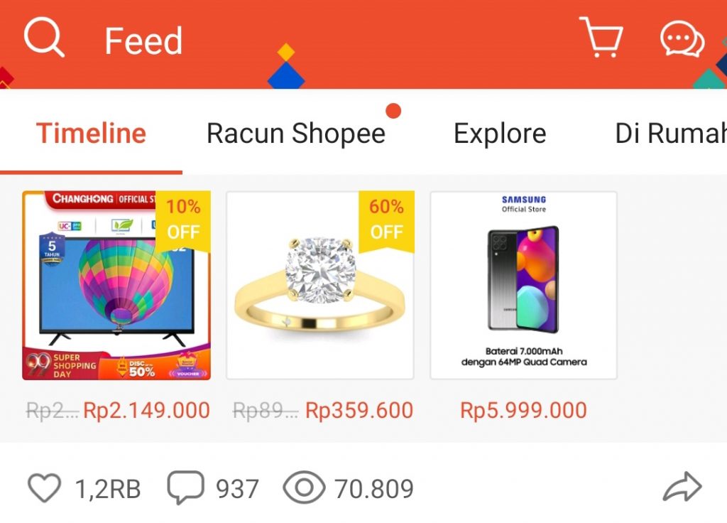 Meningkatkan penjualan dengan Feed Shopee