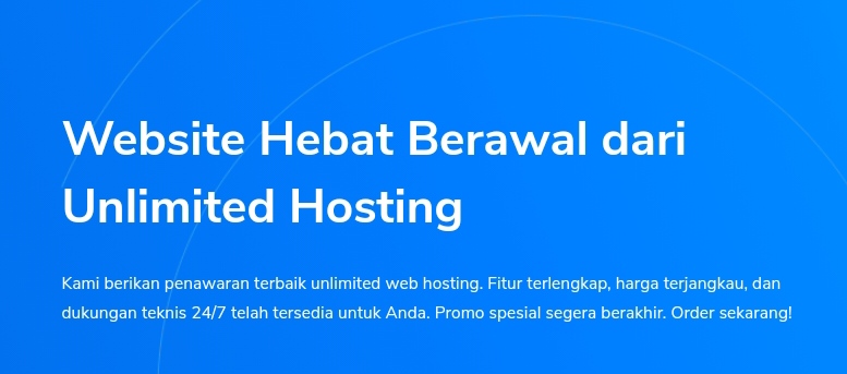 Membeli Hosting website