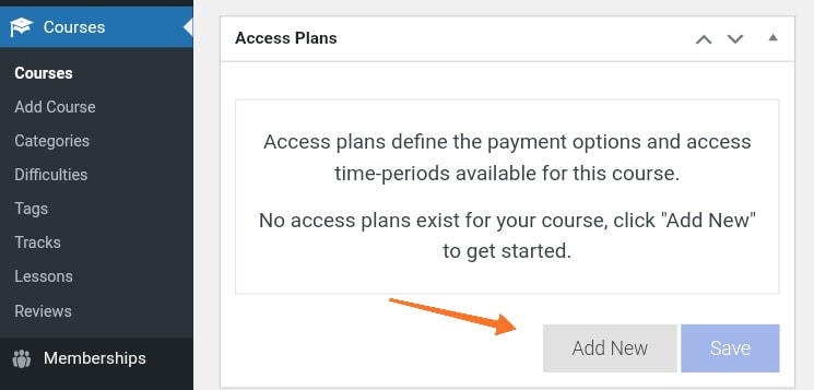 Membuat harga kursus