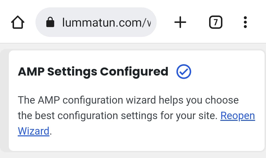 WordPress Mudah dikonfigurasikan dengan AMP