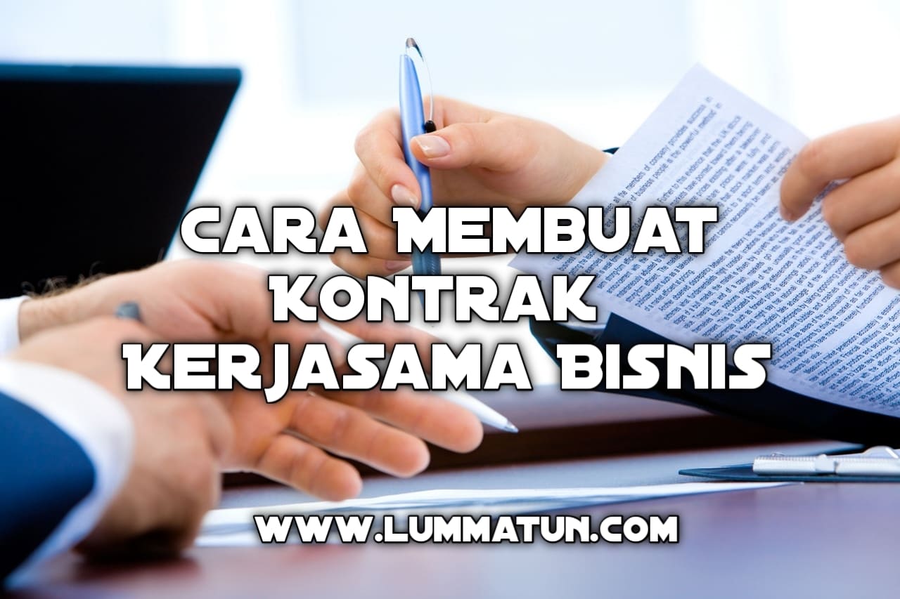 Membuat Kontrak Bisnis