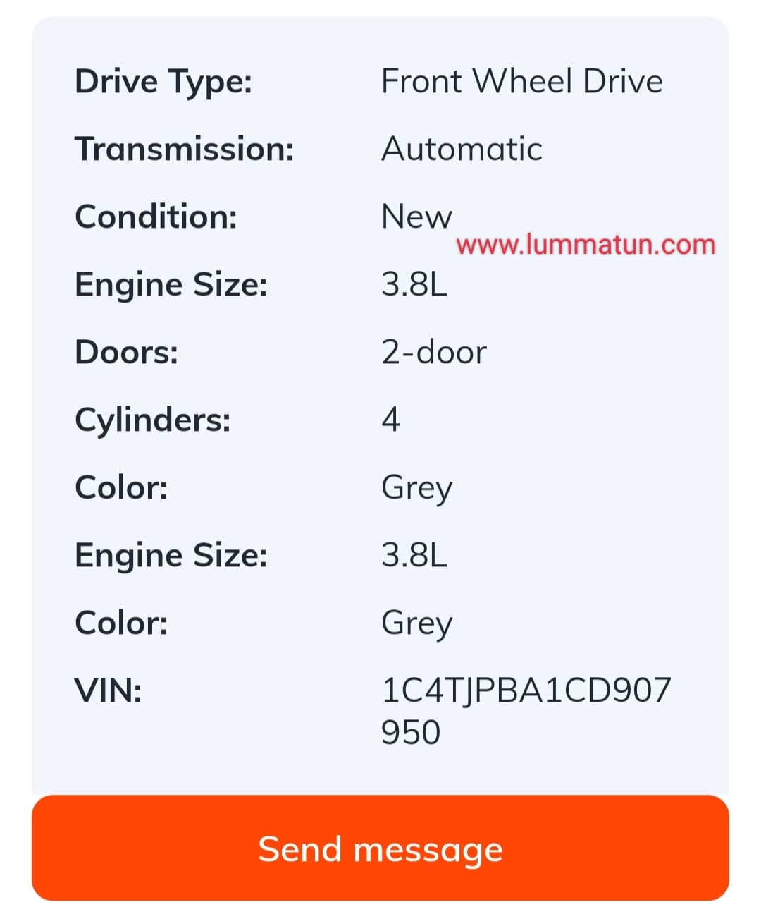 Fitur deskripsi detail