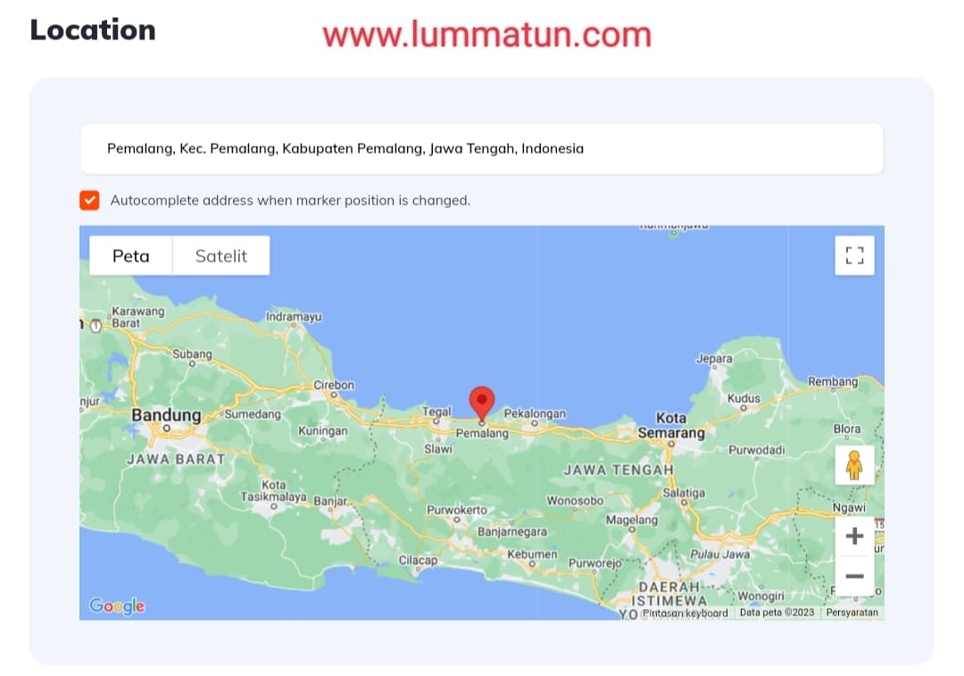 Fitur Lokasi Mobil Menggunakan Google Maps