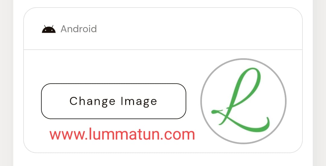 custom icon dan warna aplikasi