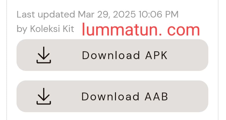 mendapatkan apk dan aab