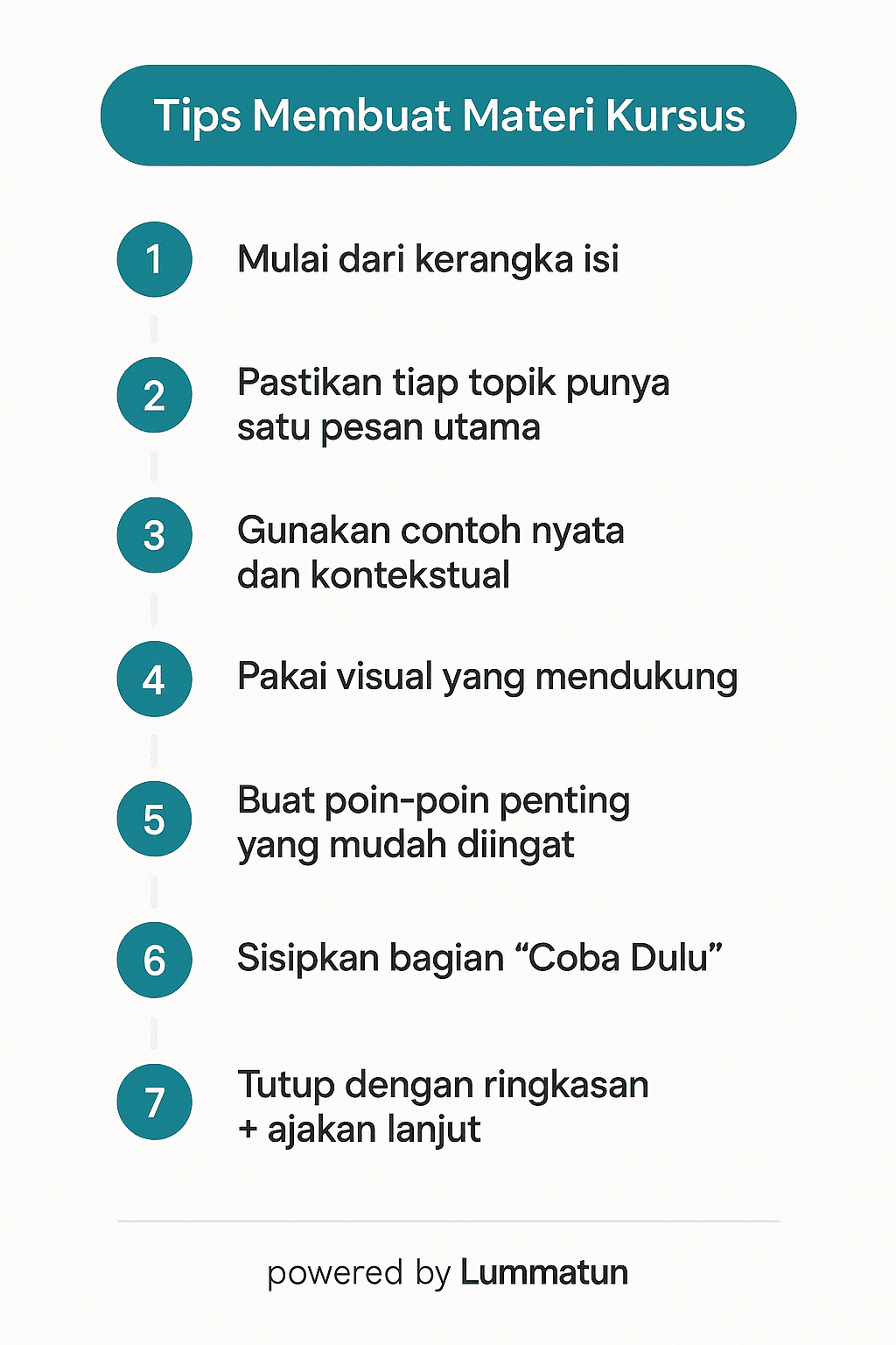 Materi Kursus