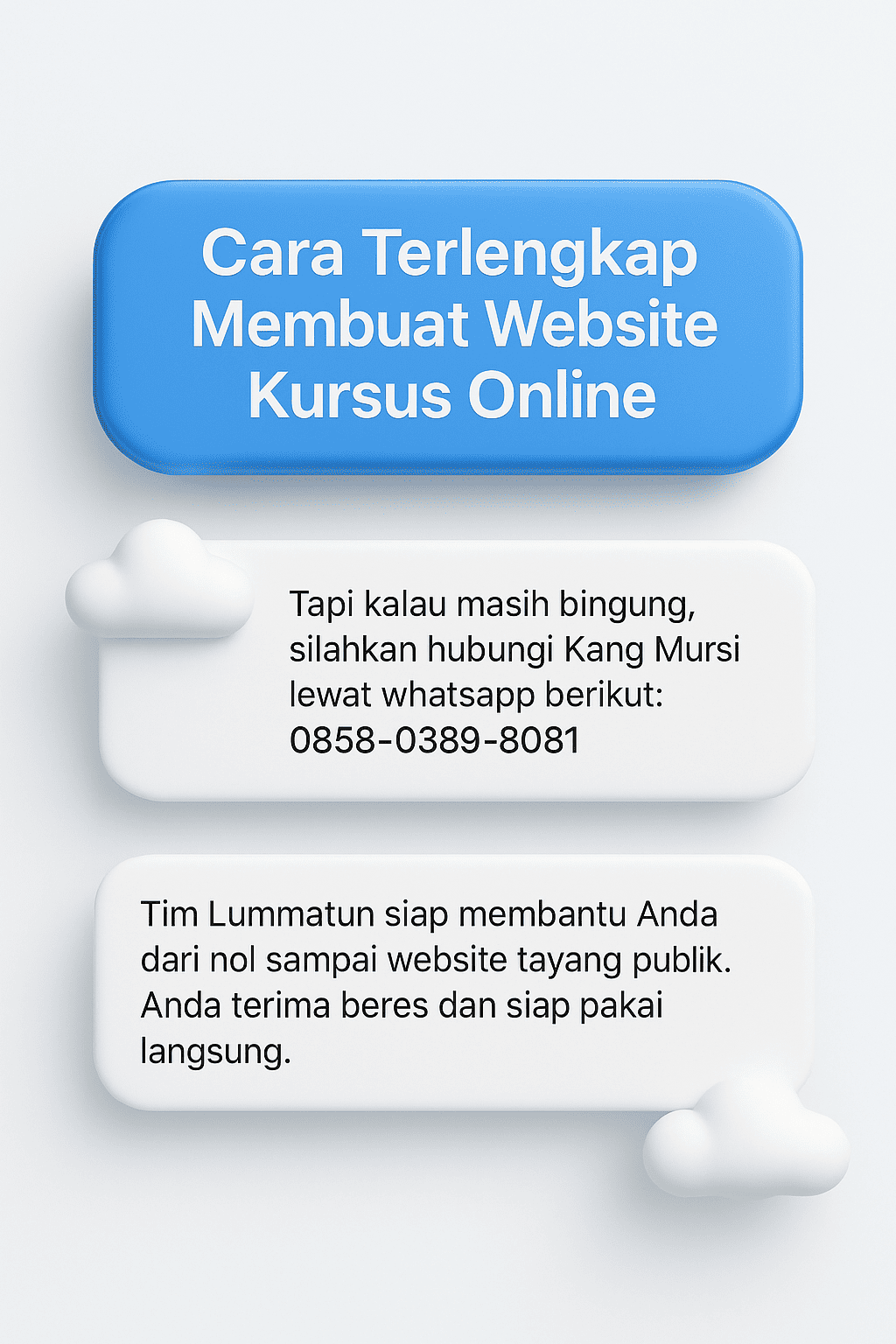 Membuat Website Kursus