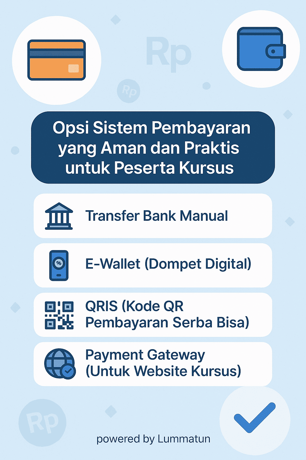 Sistem pembayaran kursus