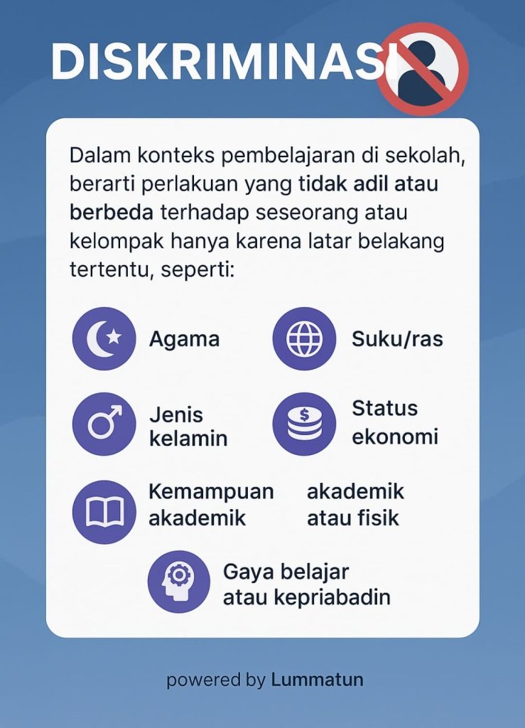 Diskriminasi dalam Pembelajaran