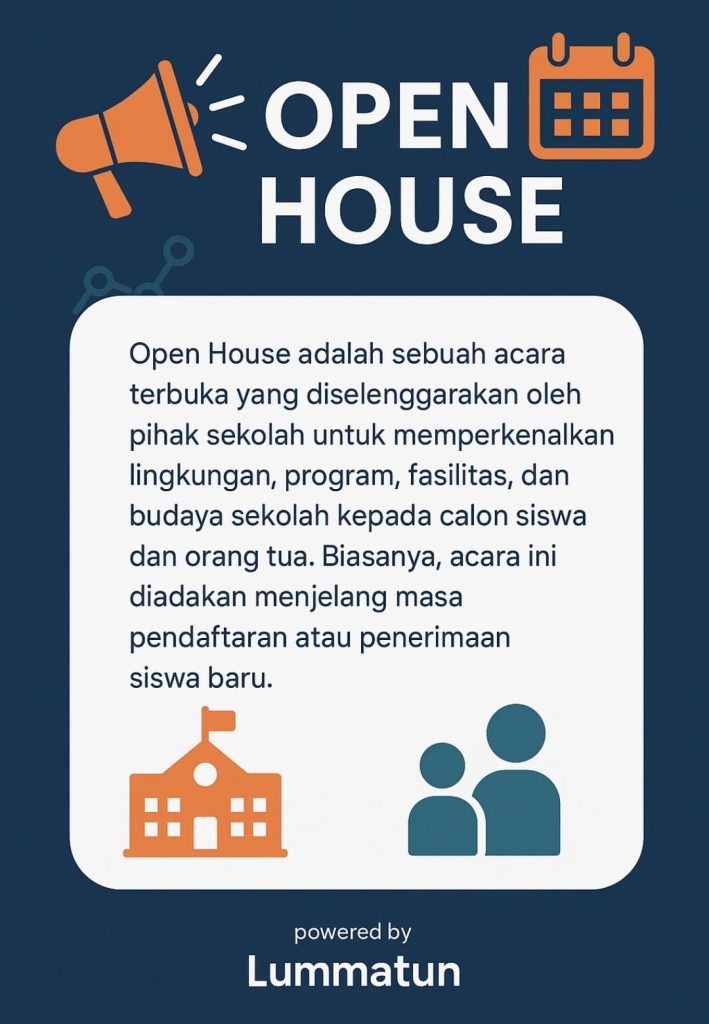 Open house Sekolah