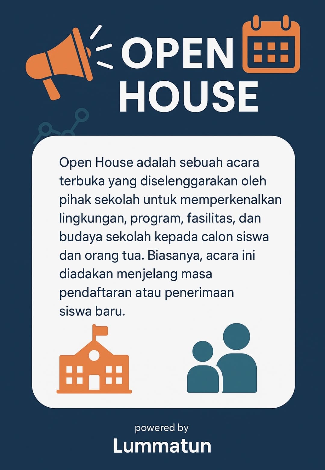 Open house Sekolah