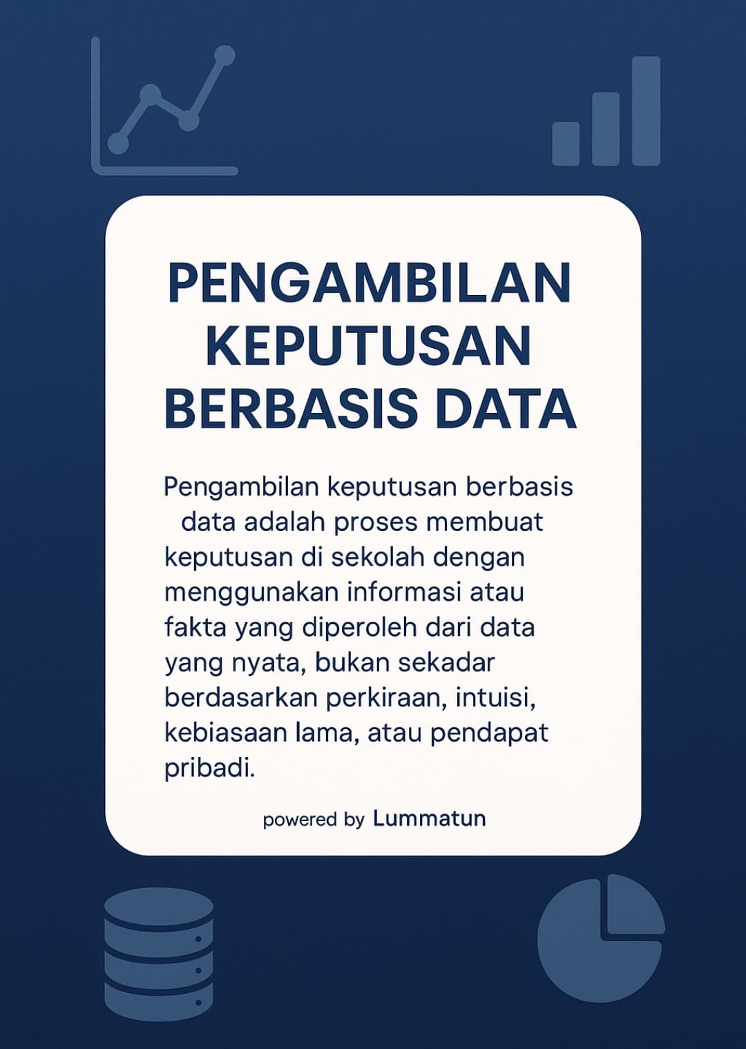 Keputusan Berbasis data