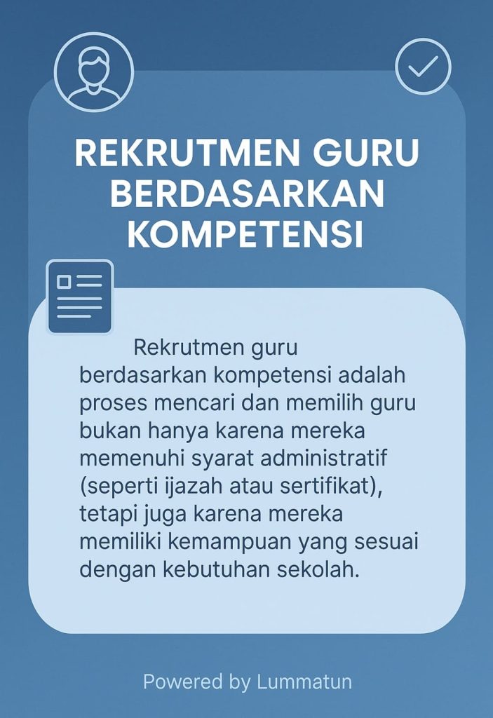 Rekrutmen Guru