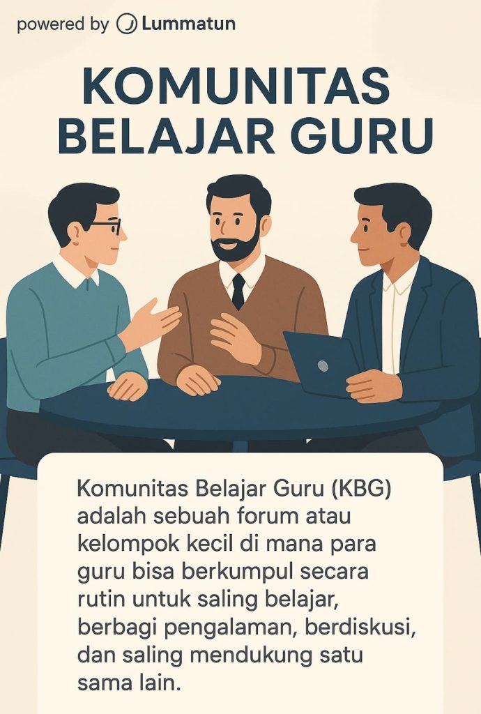 Komunitas belajar guru