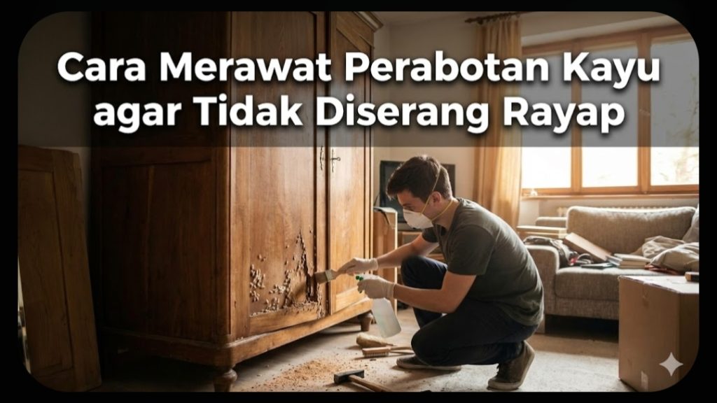 Merawat perabotan kayu