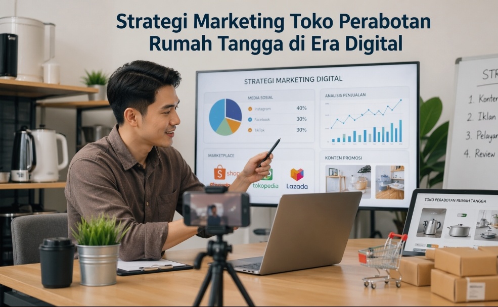 Strategi Marketing Toko Perabotan Rumah Tangga di Era Digital