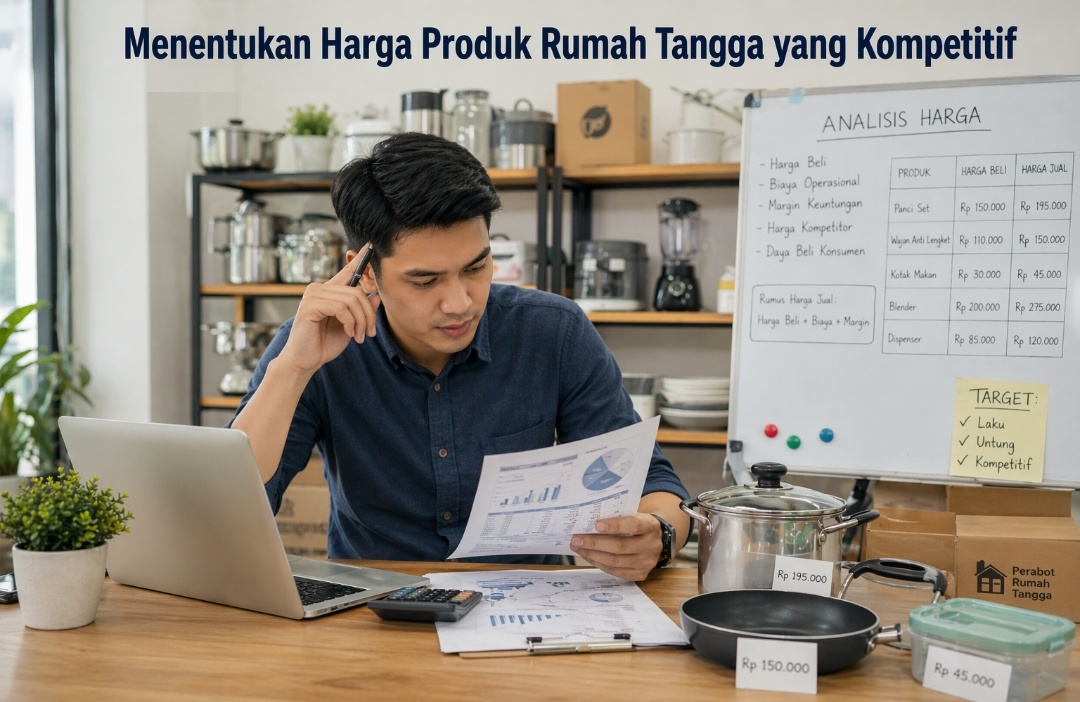 Menentukan Harga Produk Rumah Tangga yang Kompetitif